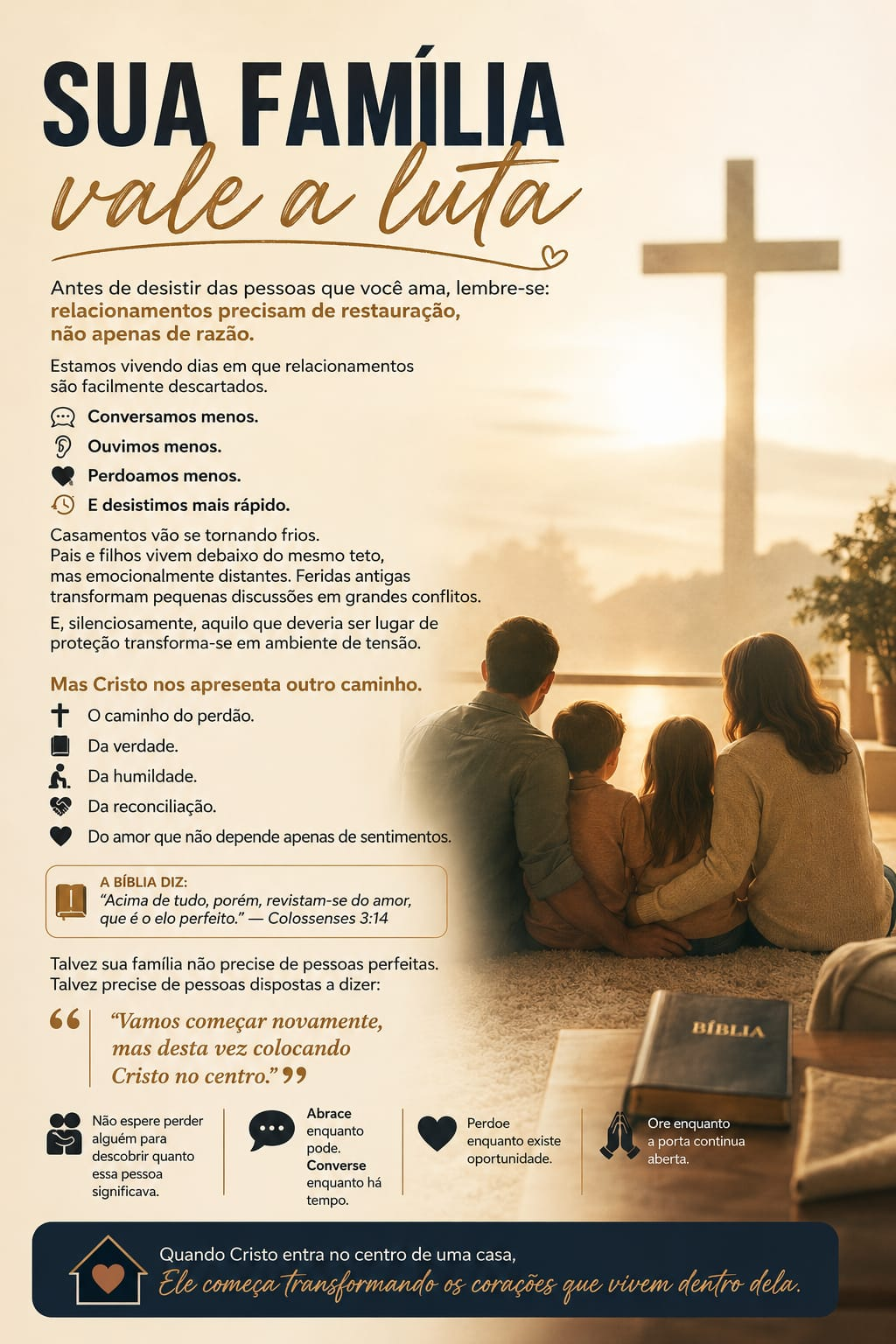 Sua família vale a luta