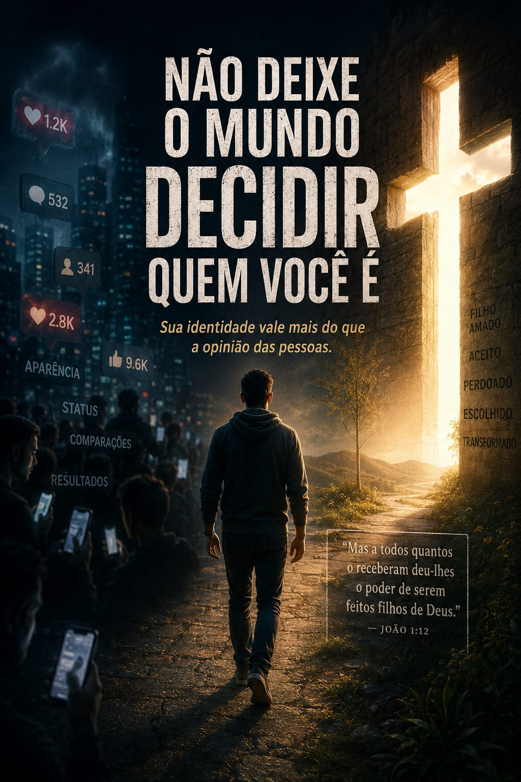Não deixe o mundo decidir quem você é