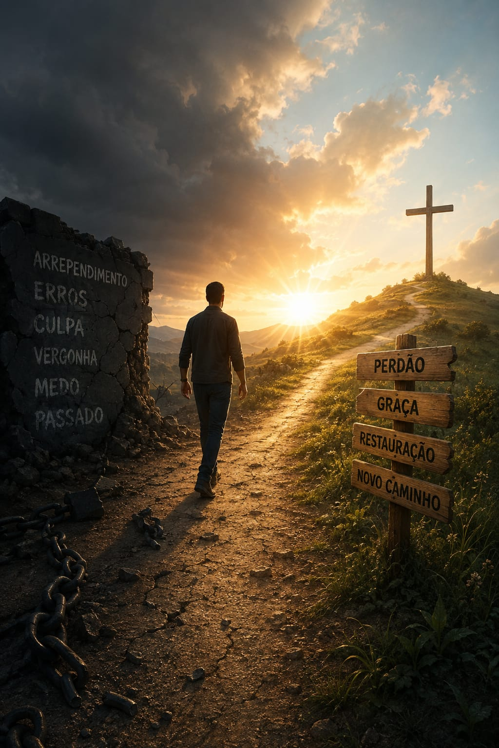 Um novo caminho começa na cruz