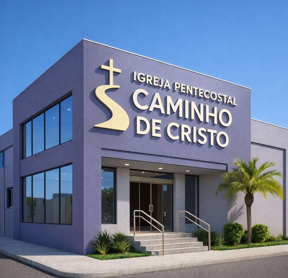 Fachada do templo da Igreja Pentecostal Caminho de Cristo